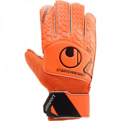 Goalkeeper Gloves Uhlsport Starter Resist Orange