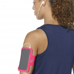 Спортивная повязка на руку с выходом для наушников Asics MP3 Arm Tube Pink