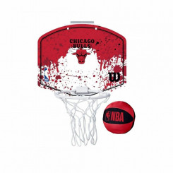 Баскетбольная корзина Chicago Bulls  Wilson WTBA1302CHI Красный