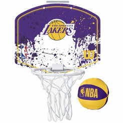 Баскетбольная корзина Wilson  Los Angeles Mini Фиолетовый