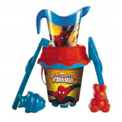 Пляжное ведро Unice Toys Человек-паук, разноцветное (18 см)