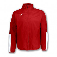 Men's Sports Jacket Joma Sport  RAINJACKET CHAMPION IV 100.689.602  Red Polyester (2XL)