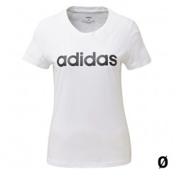 Naiste lühikeste varrukatega T-särk Adidas WE LIIN SLIM T DU0629 valge