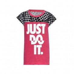 Child's Short Sleeve T-Shirt Nike  848-A72  Pink