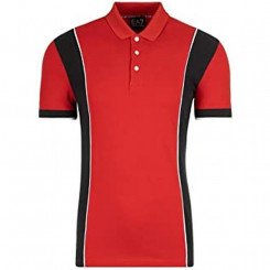 Men’s Short Sleeve Polo Shirt Armani Jeans 3GPF81 PJ61Z C1450 Red Cotton (M)