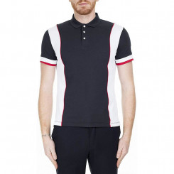 Men’s Short Sleeve Polo Shirt Armani Jeans 3GPF81 PJ61Z C1578 Navy Cotton (M)