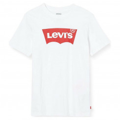 Child's Short Sleeve T-Shirt Levi's Batwing 4 Years White