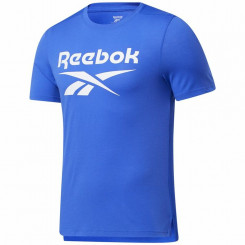 Meeste lühikeste varrukatega T-särk Reebok Workout Ready Supremium sinine