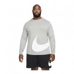 Мужская футболка с длинным рукавом Nike Sportswear Светло-серый