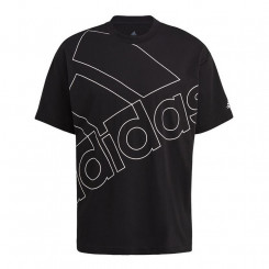 Мужская футболка с коротким рукавом Adidas Giant Logo черная