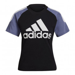 Женская футболка с коротким рукавом Adidas Sportswear Colorblock Black