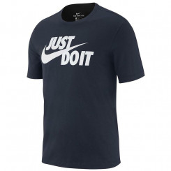 Мужская футболка с коротким рукавом Nike AR5006 451 Navy Blue