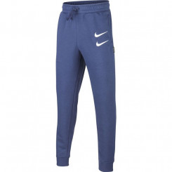 Длинные спортивные брюки Nike Swoosh Темно-синие