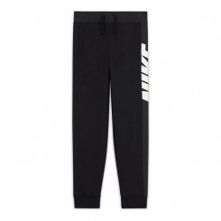 Длинные спортивные брюки Nike Fleece Black для мальчиков