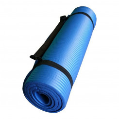 Джутовый коврик для йоги Softee Fitness Matrixcell Blue (120 x 60 см)