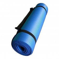 Джутовый коврик для йоги Softee Fitness Matrixcell Blue (180 x 60 см)