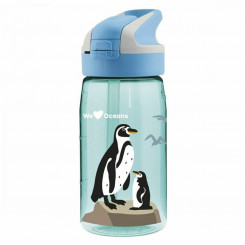 Бутылка для воды Laken Summit Penguin Blue Aquamarine (0,45 л)