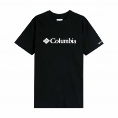 Meeste lühikeste varrukatega T-särk Columbia CSC Basic logoga must