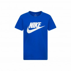 Детская футболка с коротким рукавом Nike Sportswear Futura Blue