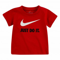 Laste lühikeste varrukatega T-särk Nike Red