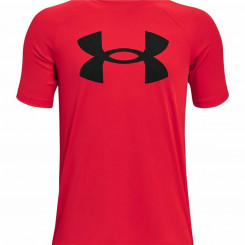 Short Sleeve T-Shirt Under Armour  Tech Big Logo Red