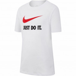 Детская футболка с коротким рукавом Nike Sportswear White