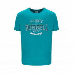 Short Sleeve T-Shirt Russell Athletic Amt A30081 Aquamarine Men