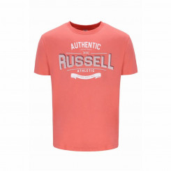 Short Sleeve T-Shirt Russell Athletic Amt A30081 Coral Men