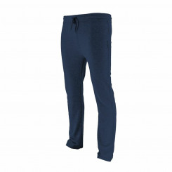 Long Sports Trousers Joluvi Fit Campus Navy Blue Dark blue Unisex