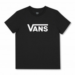 Женская футболка с коротким рукавом Vans Drop V SS Crew-B Черная