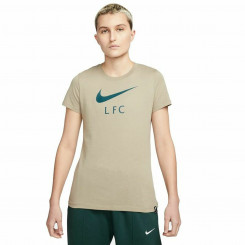 Женская футболка с коротким рукавом Nike Liverpool FC Коричневая