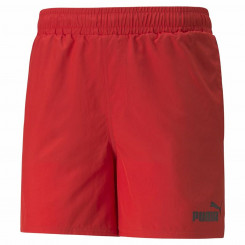 Men's Sports Shorts Puma Ess+ Tape Red