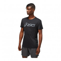 Men’s Short Sleeve T-Shirt Asics Core Black