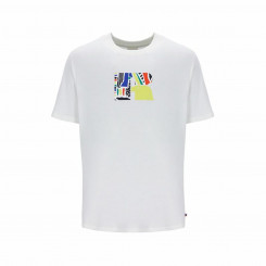 Short Sleeve T-Shirt Russell Athletic Emt E36211 White Men