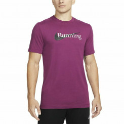 Мужская футболка с коротким рукавом Nike Dri-Fit фиолетовая