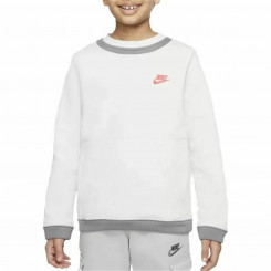 Children’s Sweatshirt without Hood Nike Amplify  White