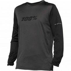 Men’s Long Sleeve T-Shirt 100 % Ridecamp Black Cycling