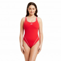 Naiste ujumiskostüüm Zoggs Wire Masterback punane