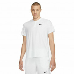 Мужская рубашка-поло с коротким рукавом Nike Court Dri-Fit Advantage, белая