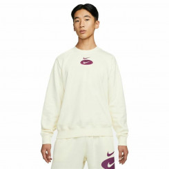 Men’s Sweatshirt without Hood Nike Swoosh League White