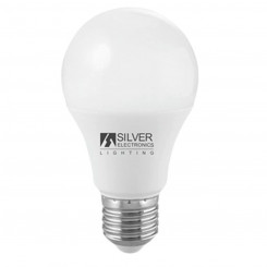 LED lamp Silver Electronics ECO ESTANDAR E27 Valge