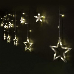 LED Curtain Lights Cálido Stars
