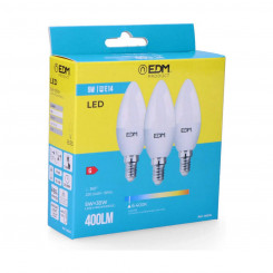 Candle Light Bulb EDM 5 W E14 G 400 lm (6400K)