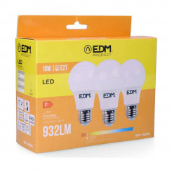 LED lamp EDM E27 10 W F 810 Lm (3200 K)