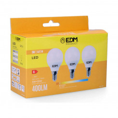 Светодиодная лампа EDM 5 Вт E14 G 400 лм (3200 К)