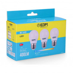 LED lamp EDM E27 5 W G 400 lm (6400K)