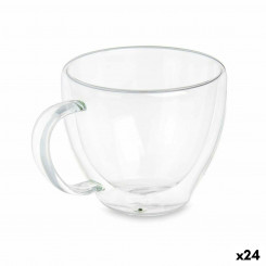 Чашка из прозрачного боросиликатного стекла 140 мл (24 шт.)