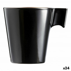 Kruus Luminarc Flashy Black 80 ml kahevärviline klaas (24 ühikut)