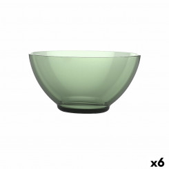 Bowl Luminarc Alba Green Glass 500 ml (6 Units)
