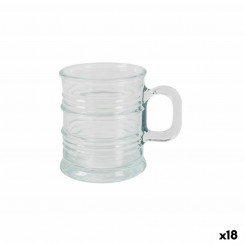 Set of mugs La Mediterránea Parker 260 ml 2 Pieces, parts (18 Units)